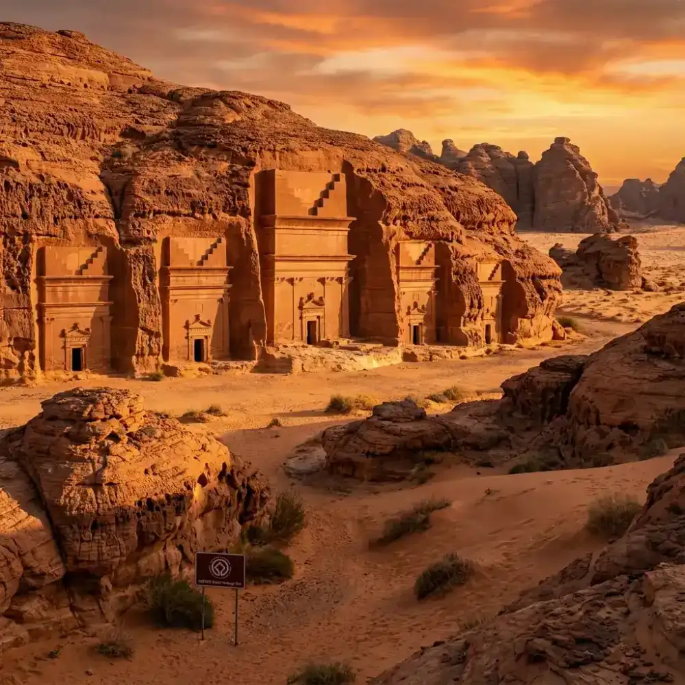 Professional taxi service to AlUla Elephant Rock