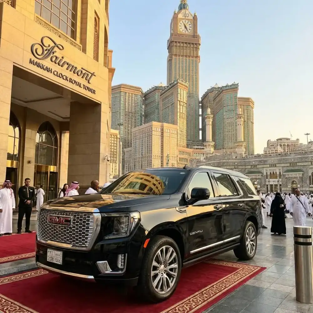 GMC Yukon at Makkah Hotel