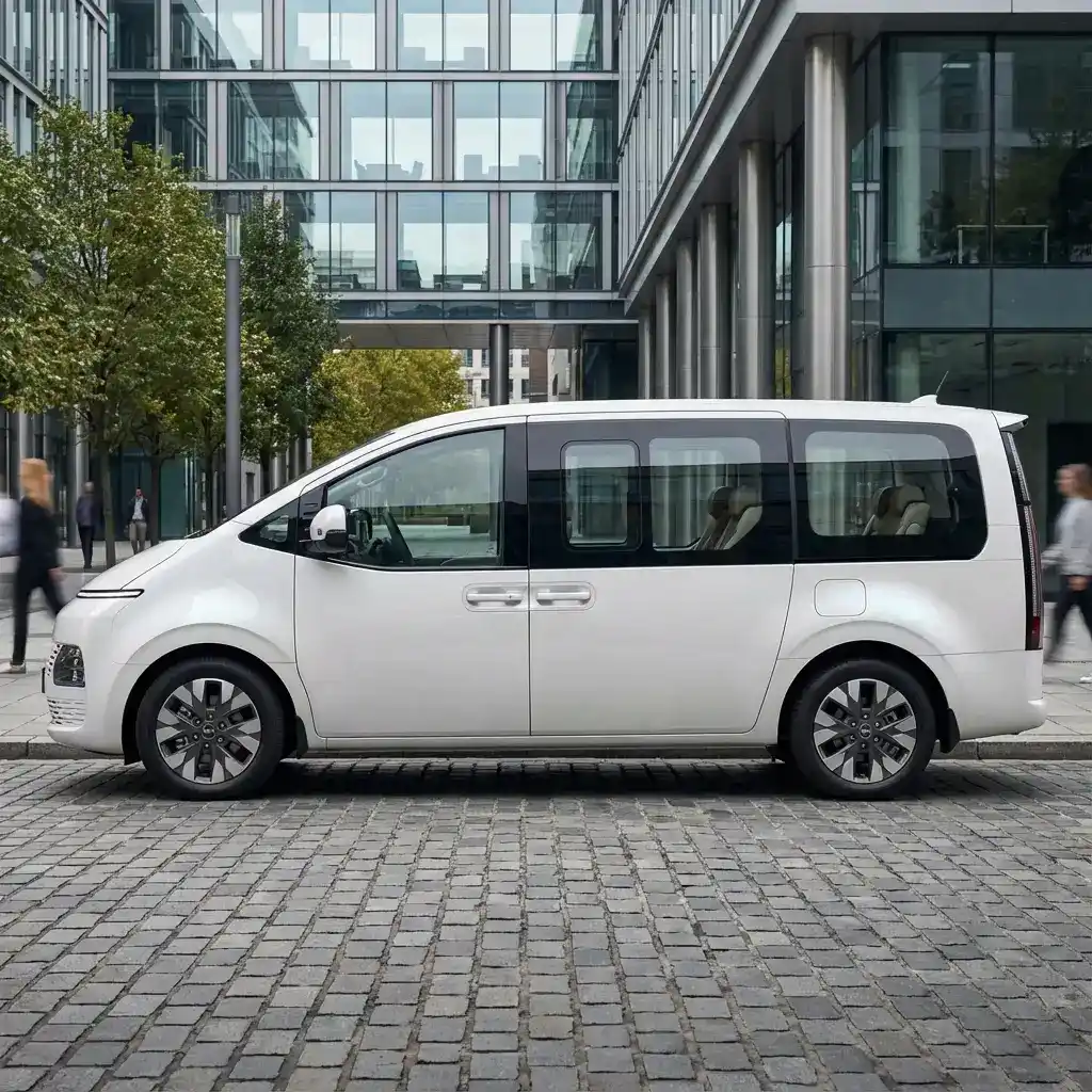 Hyundai Staria taxi in Saudi Arabia