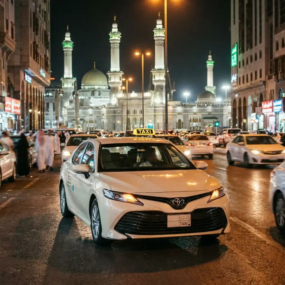 Toyota Camry in Makkah
